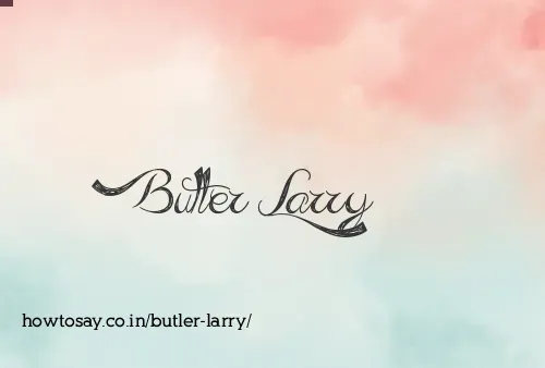 Butler Larry