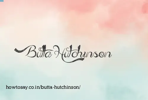 Butta Hutchinson