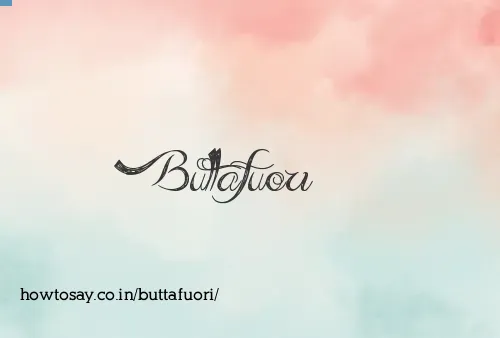 Buttafuori