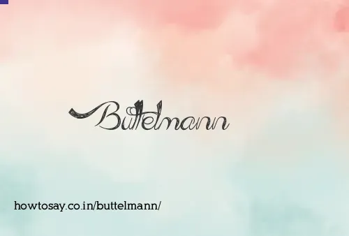Buttelmann