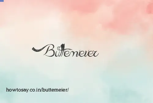 Buttemeier