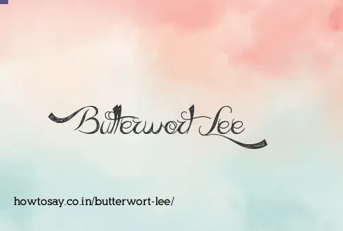 Butterwort Lee