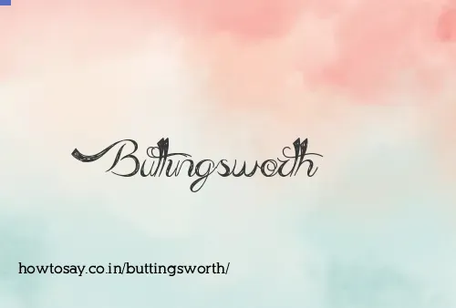 Buttingsworth