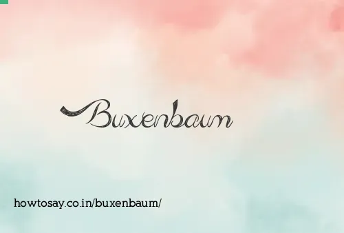Buxenbaum