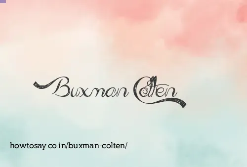 Buxman Colten