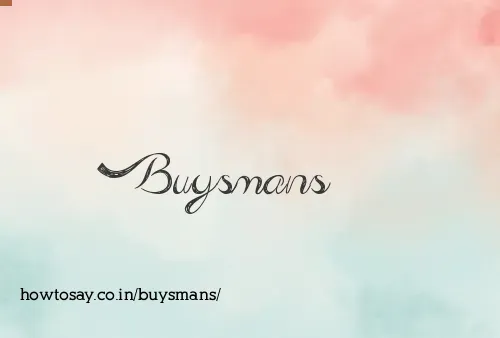 Buysmans
