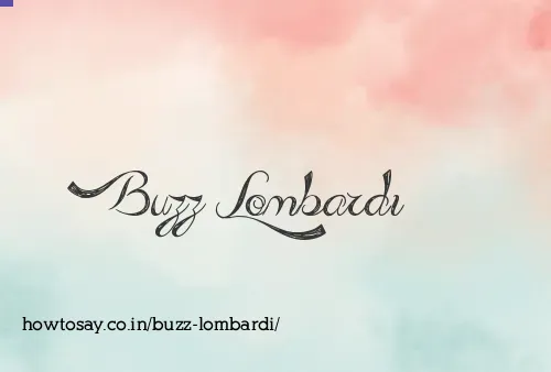 Buzz Lombardi