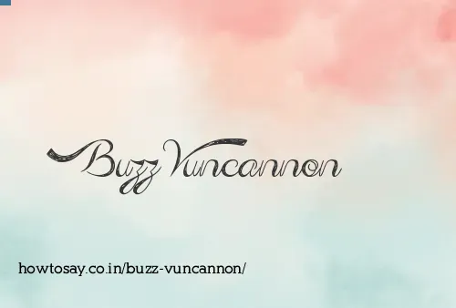 Buzz Vuncannon
