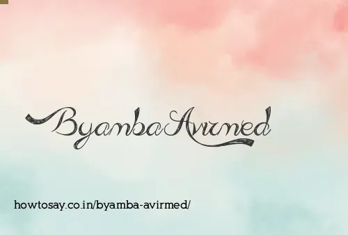 Byamba Avirmed