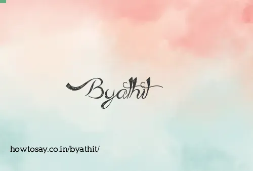 Byathit