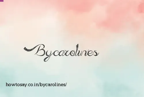Bycarolines