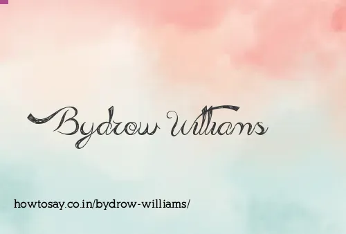 Bydrow Williams