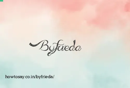 Byfrieda