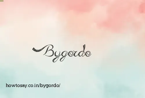 Bygordo