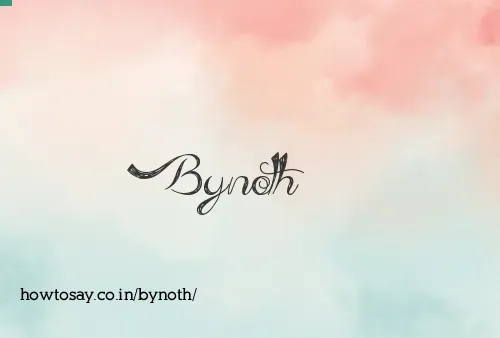 Bynoth