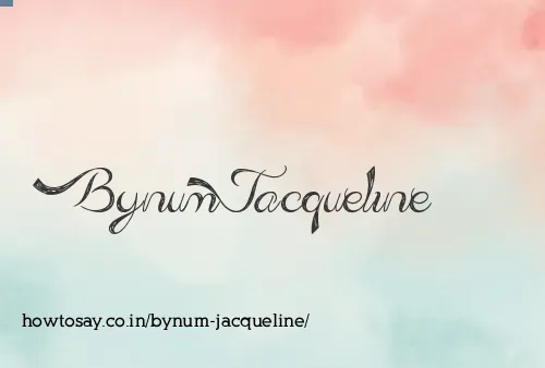 Bynum Jacqueline