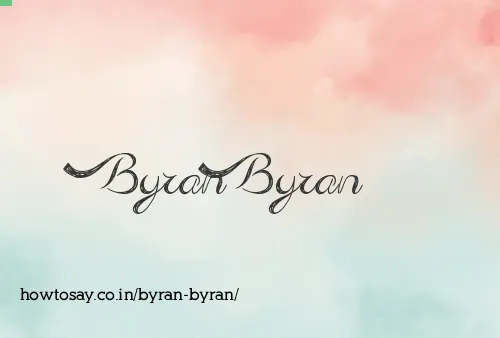 Byran Byran