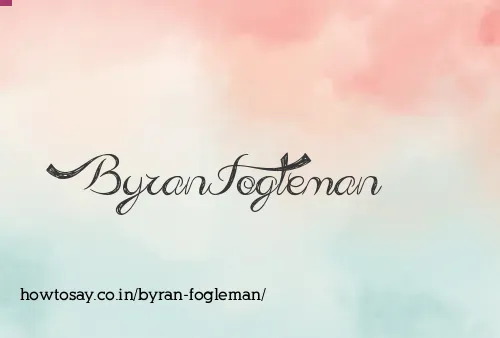 Byran Fogleman