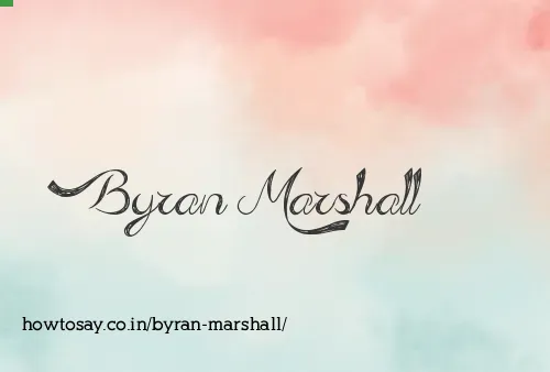 Byran Marshall