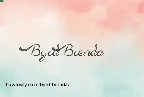 Byrd Brenda