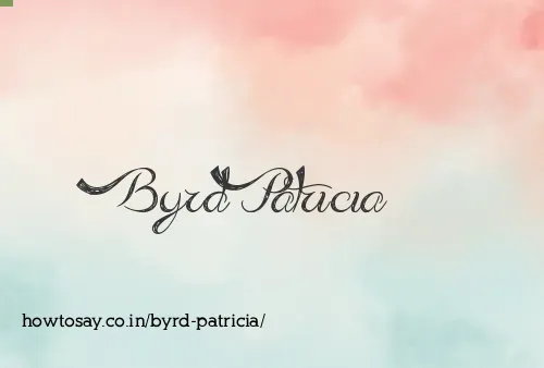 Byrd Patricia