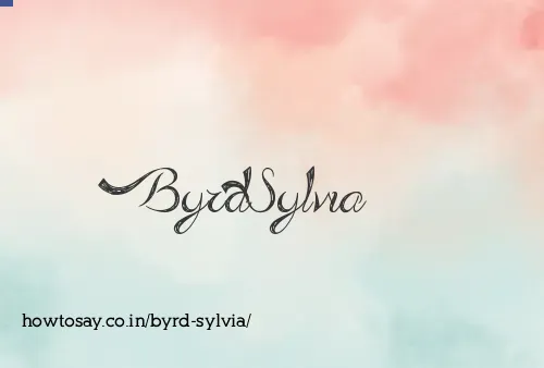 Byrd Sylvia