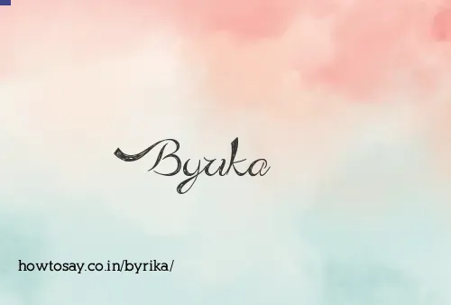 Byrika