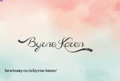Byrne Karen