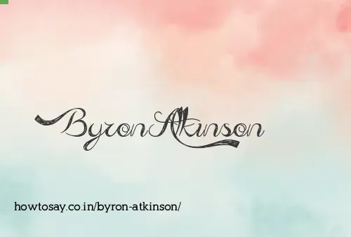 Byron Atkinson