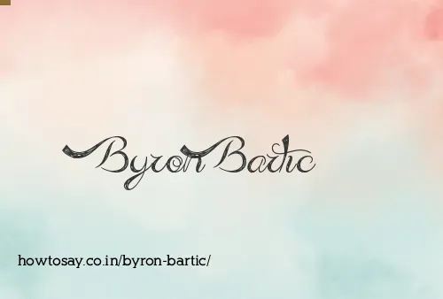 Byron Bartic