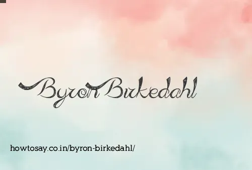 Byron Birkedahl