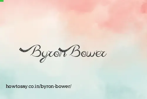 Byron Bower