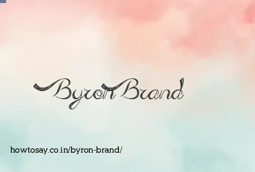 Byron Brand