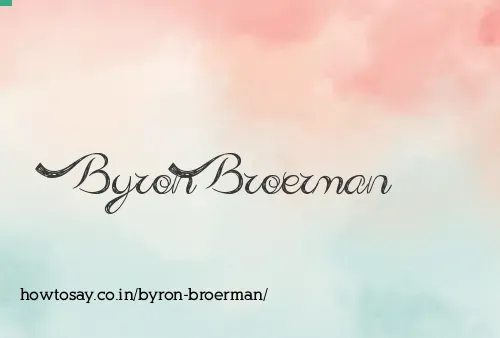 Byron Broerman