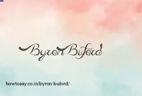 Byron Buford