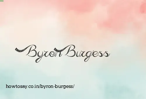 Byron Burgess