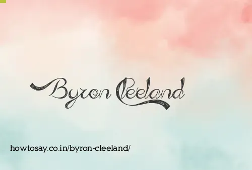 Byron Cleeland