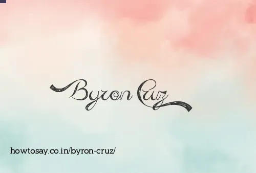 Byron Cruz