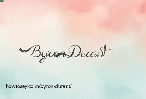 Byron Durant