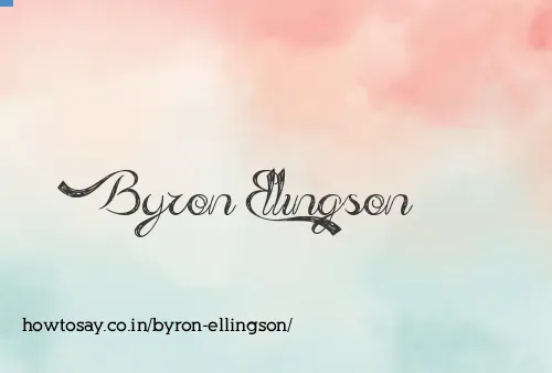 Byron Ellingson