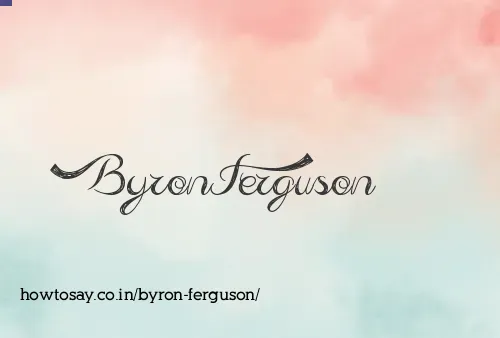 Byron Ferguson
