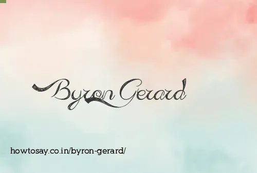 Byron Gerard