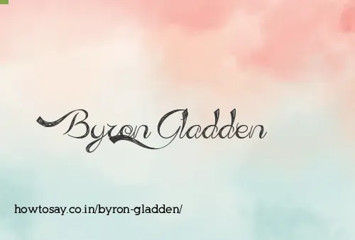 Byron Gladden