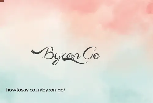 Byron Go