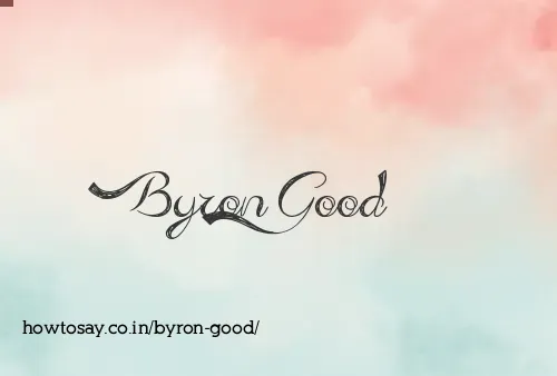 Byron Good