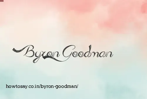 Byron Goodman