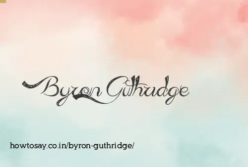 Byron Guthridge