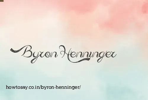 Byron Henninger