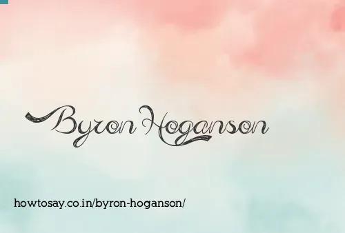 Byron Hoganson