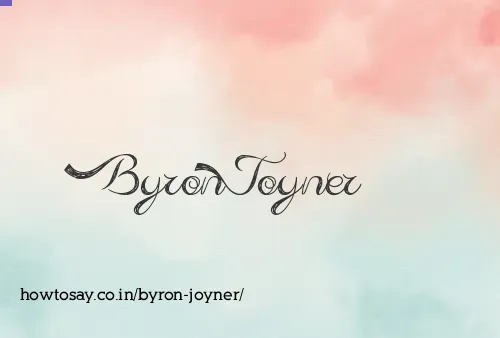 Byron Joyner